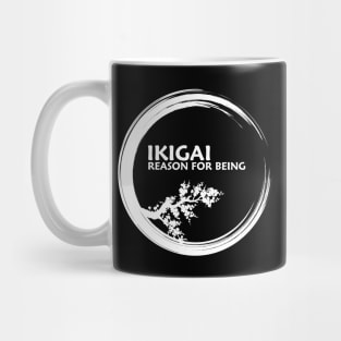 IKIGAI reason for being - japanese design Mug